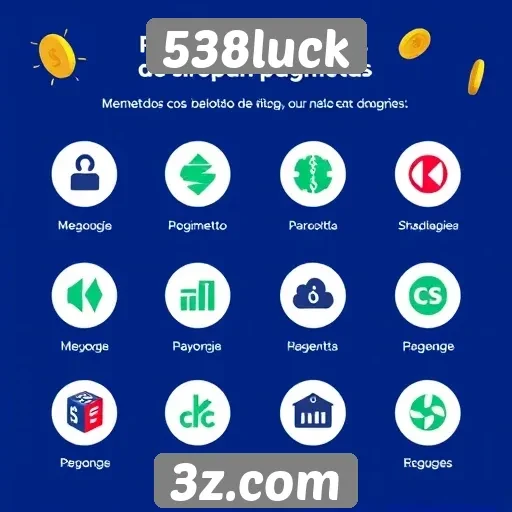 Estudo sobre os métodos de pagamento aceitos pelo 538luck