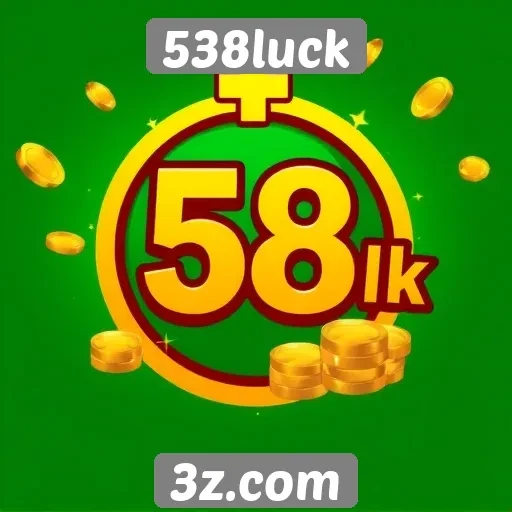 Análise das funcionalidades do site 538luck